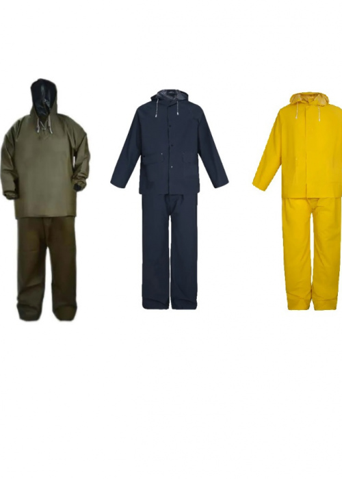 Yağmurluk Takım (Yeşil/Lacivert/Sarı)
